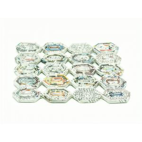 Hexagon Newspaper Placemat