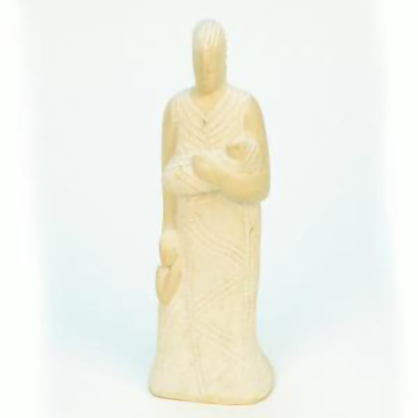 Mother & Children Soapstone Sculpture
