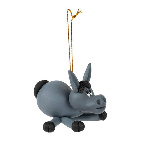 Sprawling Donkey Ornament