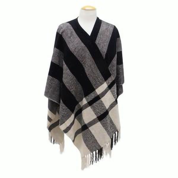 Crosshatch Chenille Wrap Shawl