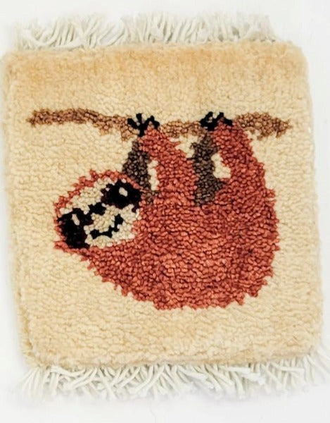 Sloth Rug Coaster